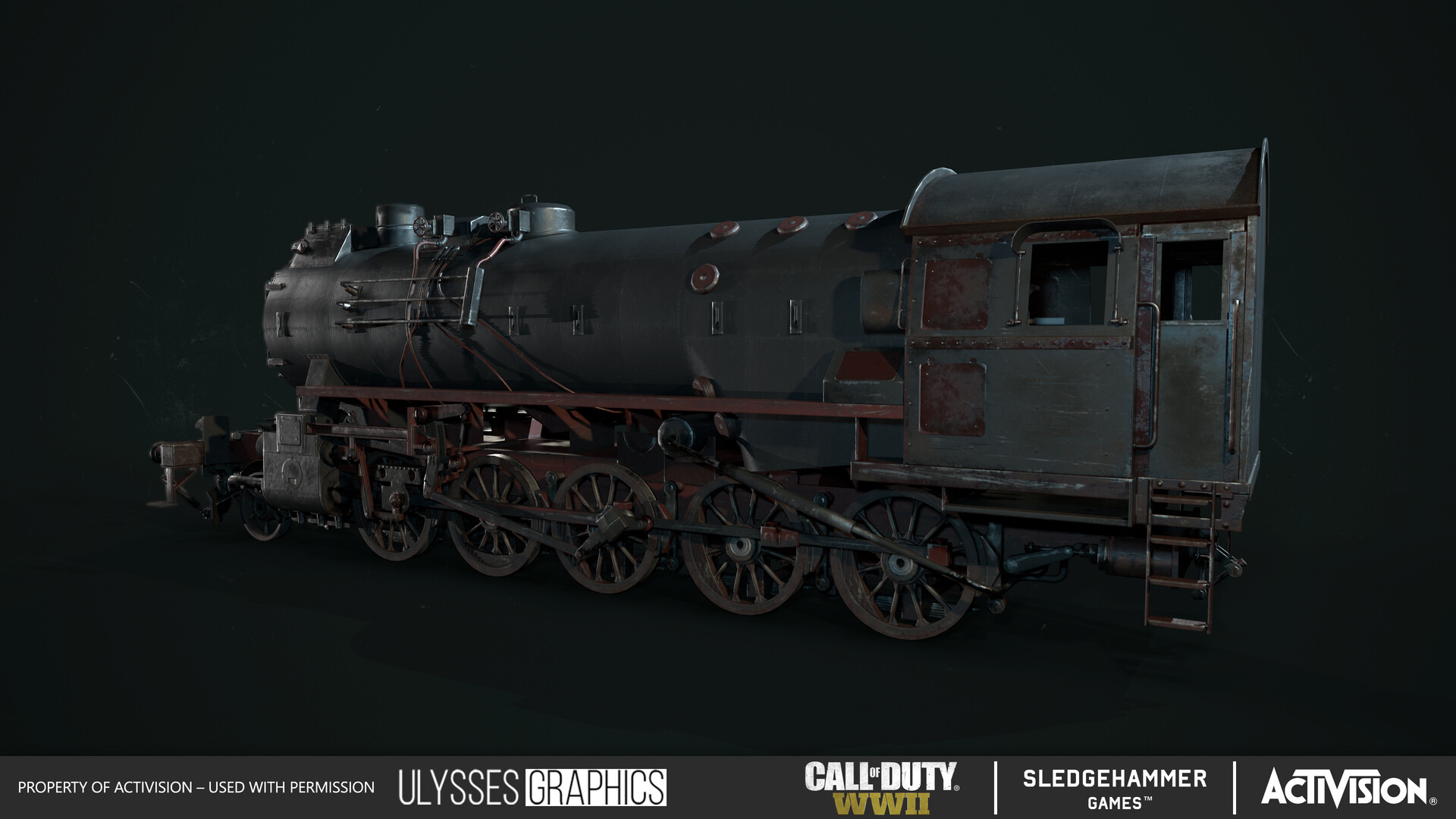 ArtStation - Call of Duty: WW2 - Train DBR class 52